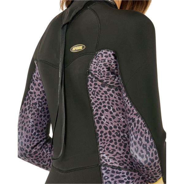 Roupa De Neoprene Feminina Rip Curl Dawn Patrol 4/3mm Back Zip 2026, Modelo 163WFS - Natural
